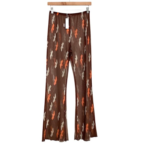 NWT INAMORATA Beachwood Mesh Pants in Floating Figure - Picture 8 of 11